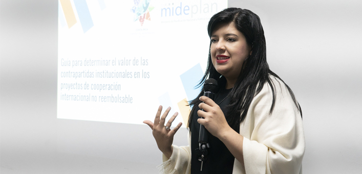Pilar Garrido, ministra MIDEPLAN