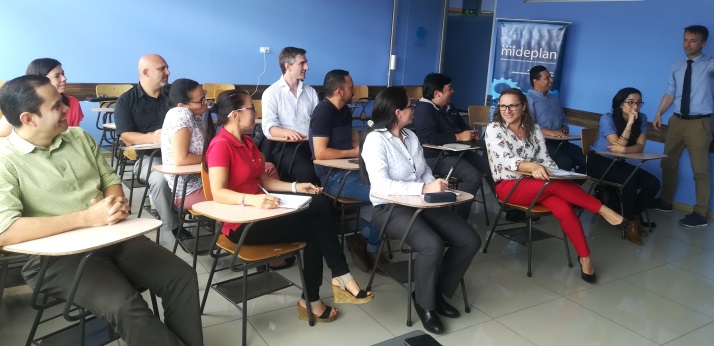 Del 26 al 28 de junio, se realizó una capacitación en la que participó personal de  los Ministerios de Planificación Nacional y Política Económica y de Salud y la Caja Costarricense de Seguro Social.