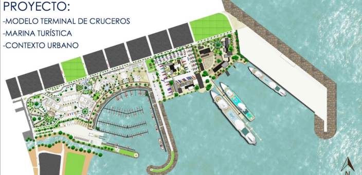 Imagen ilustrativa de la terminal de cruceros
