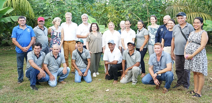 Visita de embajadores de la Unión Europea a Osa, Puntarenas