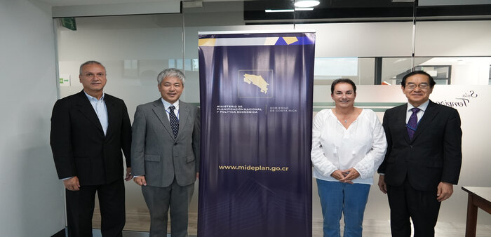 Nuevo representante de JICA en Costa Rica visitó Mideplan