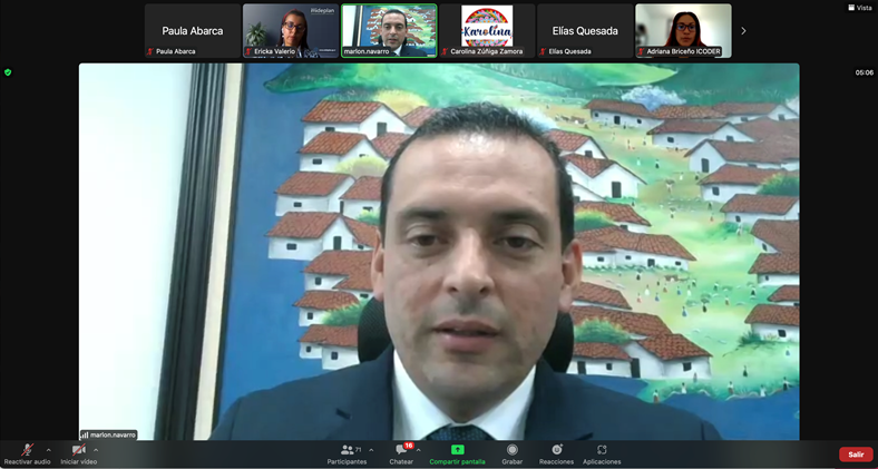 Viceministro Marlon Navarro