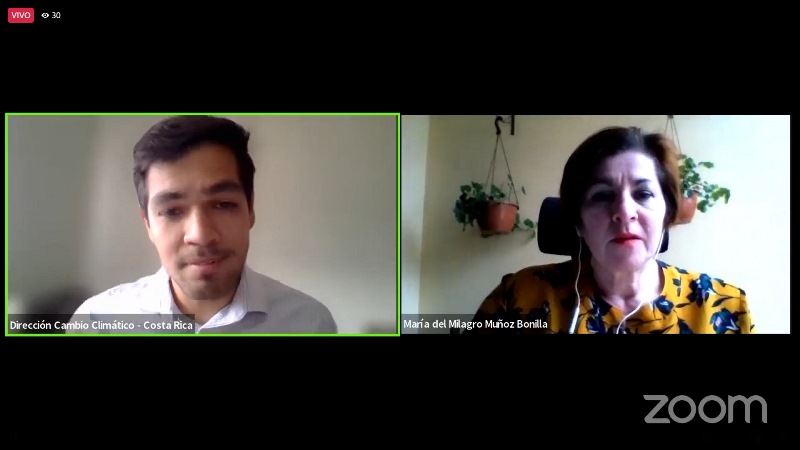 Captura de pantalla de la transmisión de facebook