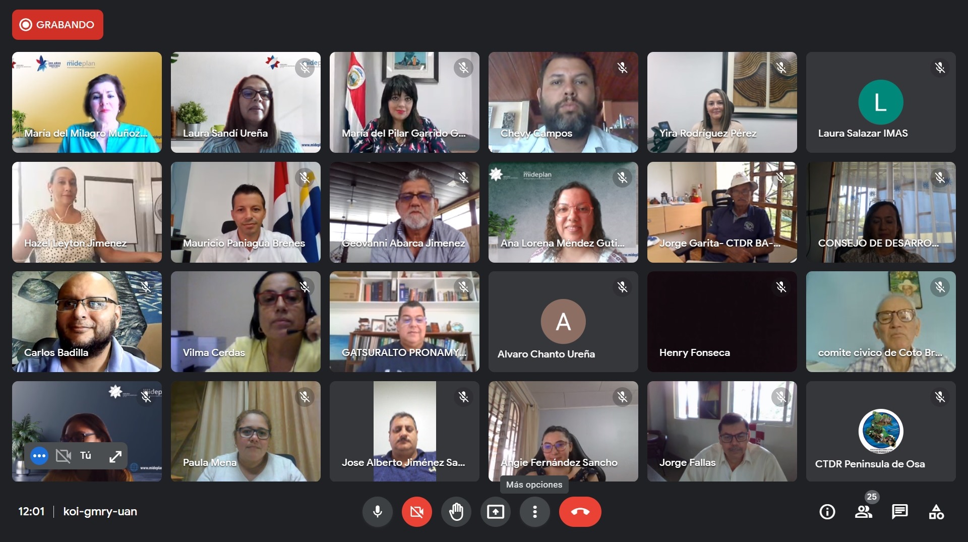 Captura de pantalla de la transmisión de facebook