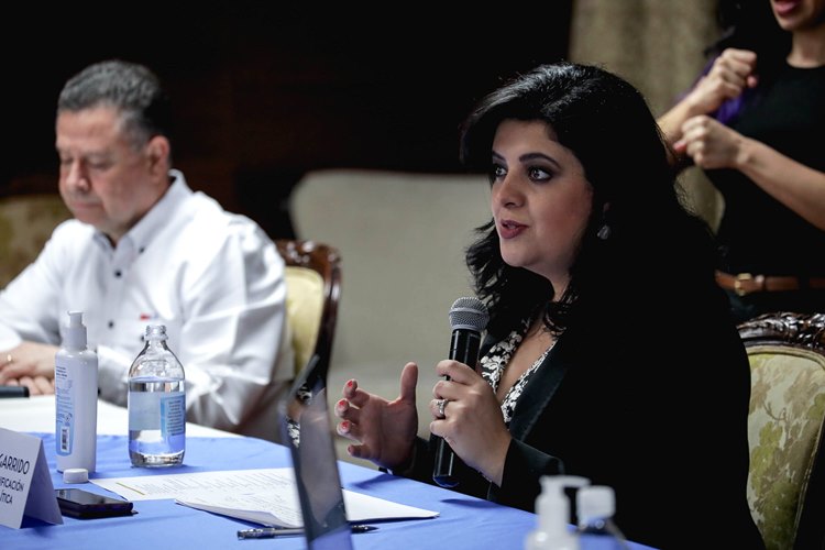 Pilar Garrido, ministra Mideplan