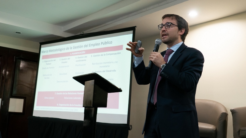 Mariano Lafuente, especialista sénior de Modernización del Estado en la División de Capacidad Institucional del Estado del BID