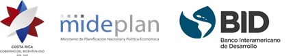 Logos de Mideplan y el BID