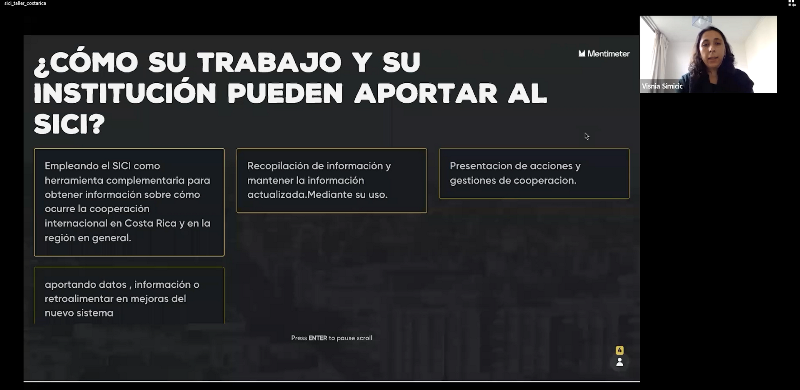 Presentación Taller SICI