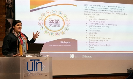 Pilar Garrido, ministra de MIDEPLAN