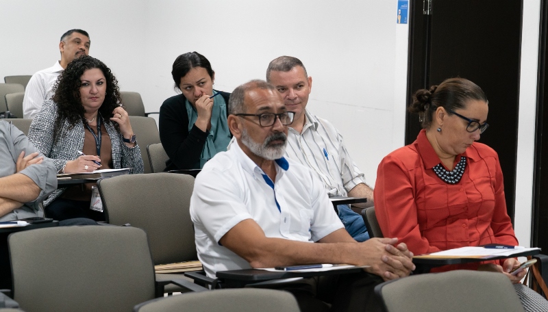 Funcionarios y funcionarias de las instituciones y dependencias que conforman el Sector Transporte e Infraestructura se capacitaron