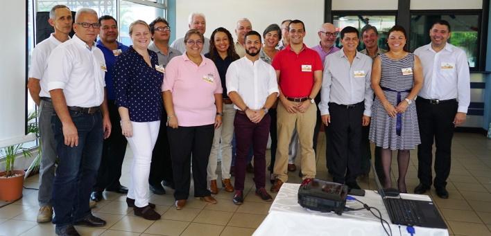 Directorio electo con el Viceministro Francisco Delgado