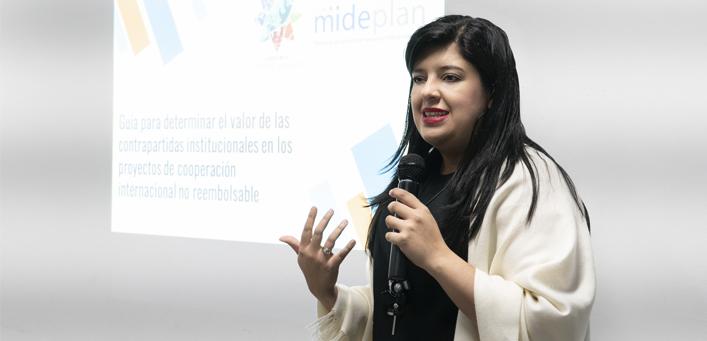 Pilar Garrido, ministra MIDEPLAN