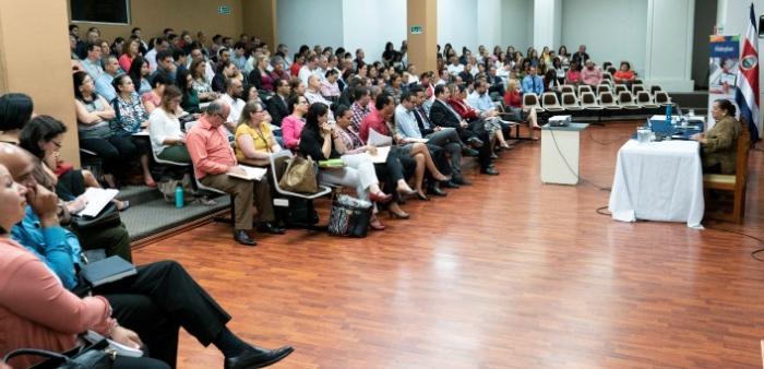 Yalily Céspedes Mora, Directora de la STSNP señaló que el evento tuvo como propósito fundamental facilitar la armonización del manejo y uso de los conceptos fundamentales de la GpRD