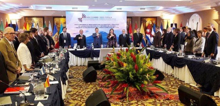 Ministras y ministros de administración pública y reforma del Estado aprobaron la semana anterior la Carta Iberoamericana de Ética e Integridad en la Función Pública.