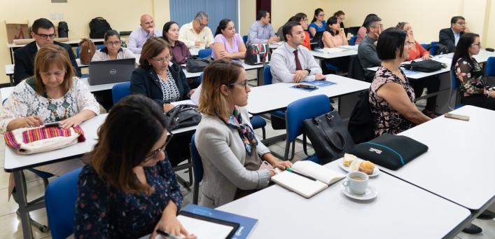 En el encuentro participaron 29 personas funcionarias de las instituciones que conforman la Plataforma