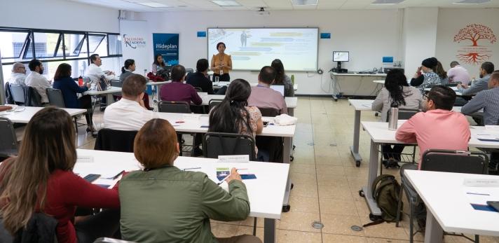 En el taller se combinó las charlas magistrales, con actividades lúdicas y el intercambio de experiencias.