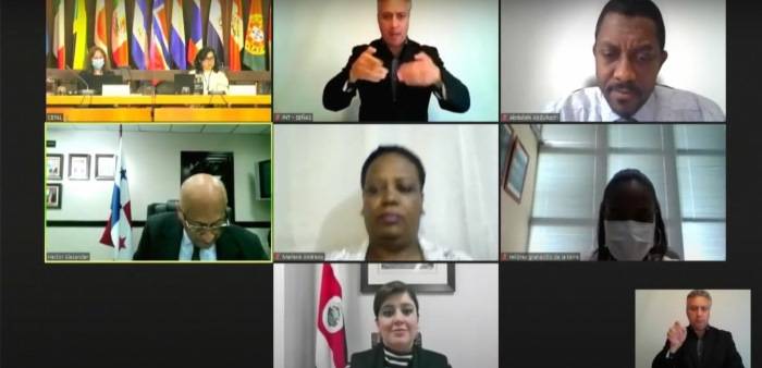 Panel de participantes