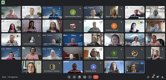 Participantes Plataforma Nacional de Evaluación