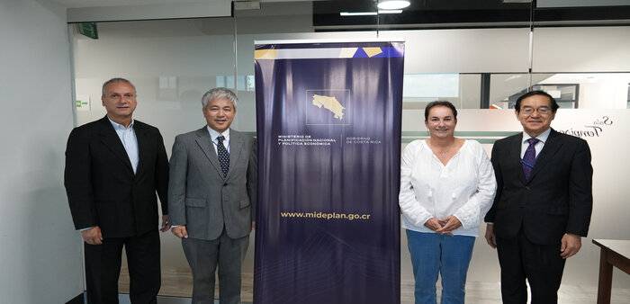 Nuevo representante de JICA en Costa Rica visitó Mideplan